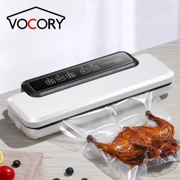 

vacuum food sealing machine household sealer keep fresh include 10pcs bag 1pcs tube