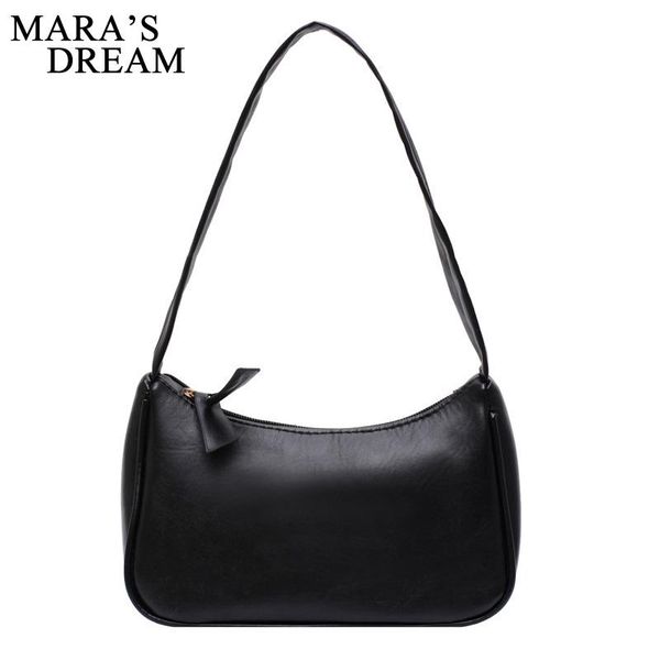 

mara's dream 2020 new solid color fashion autumn retro wild one-shoulder armpit bag simple and versatile single shoulder bag