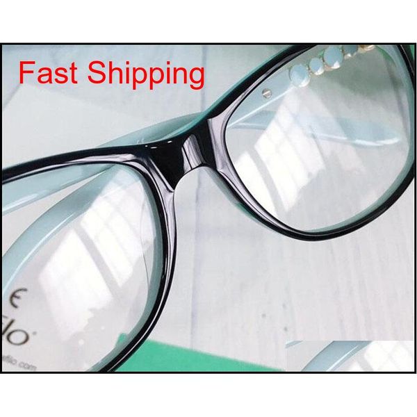 

new fashion designer optical prescription glasses 2135 cat eye frame popular style se qylugk new_dhbest, Black