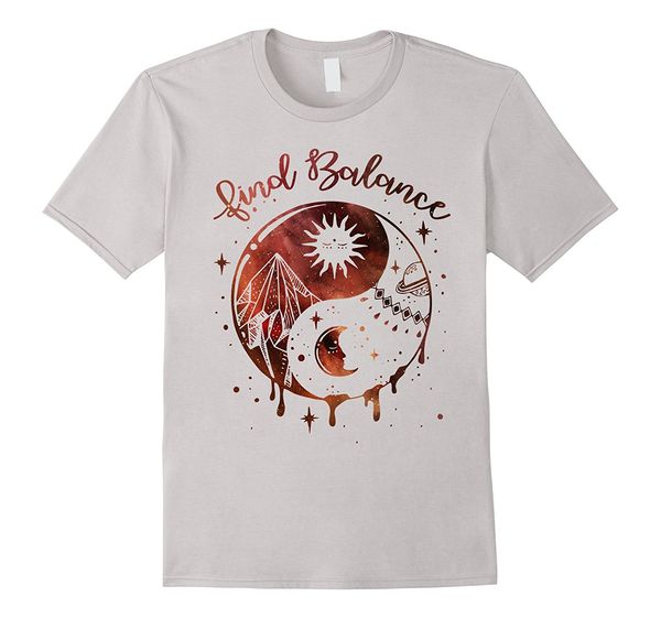 

new summer casual tee shirt find balance inspirational t-shirt for men and sport hooded sweatshirt hoodie