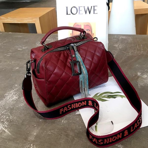 

натуральная кожа сумки на ремне женщины кисточкой sac femme сумки tote crossbody топ bolsos качество