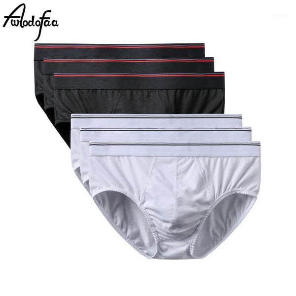 

underpants 6pcs/lot fashion men cotton underwear briefs jockstrap mens cuecas brief bikini 3xl1, Black;white