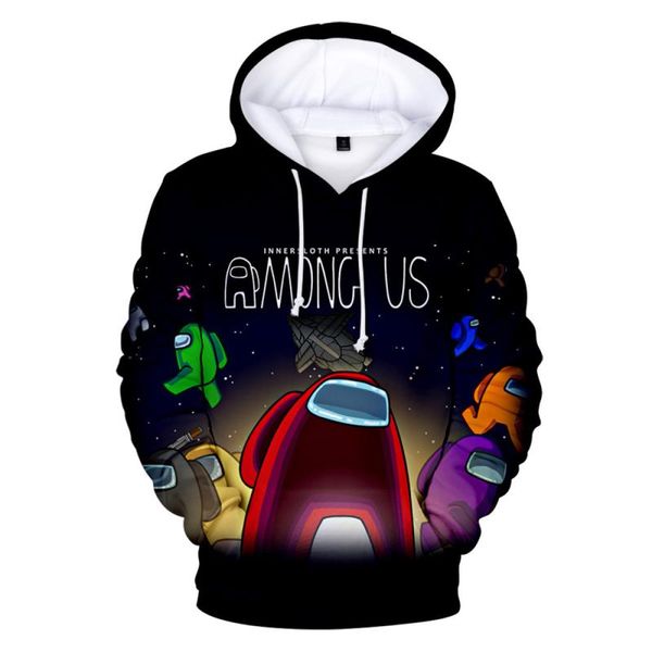 

sweatshirts fashion among us men winter new print hoodie hoodies harajuku sudadera tracksuit 2020 autumn women pullover wttgu, Black;white