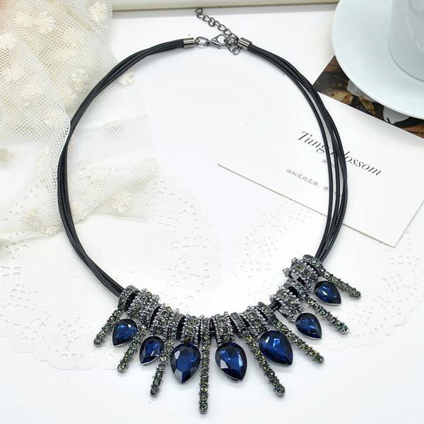 

chokers jewelry collarbone alloy club party portable decoration gift charming accessories women necklace, Golden;silver