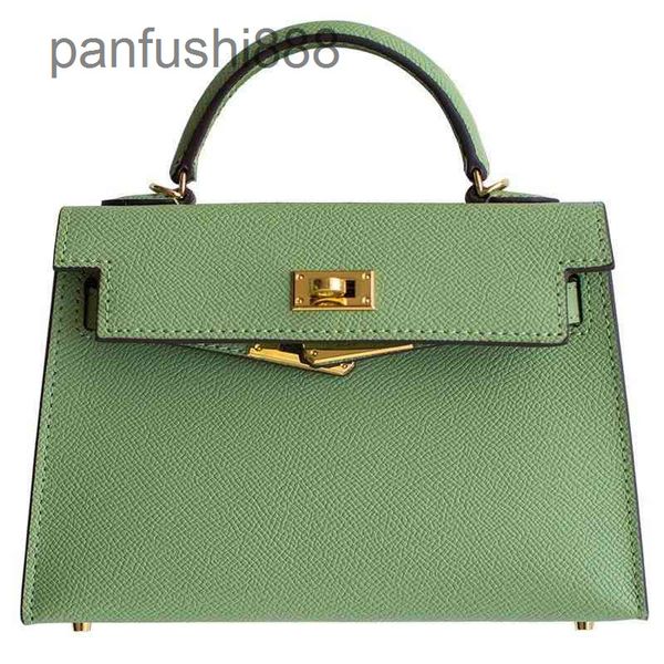 

brand h handbags designer 2022 yuan bag women's versatile leather one shoulder messenger soft avocado green se nr97