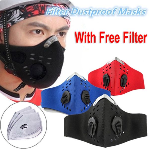 

fast women cycling dhl ship fedex face maskmen anti-dust droplet mouth with filter for cycling qalwqalw tnkl