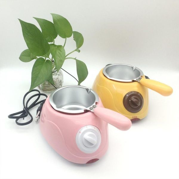 

stainless steel plastic chocolate melting pot electric fondue melter machine