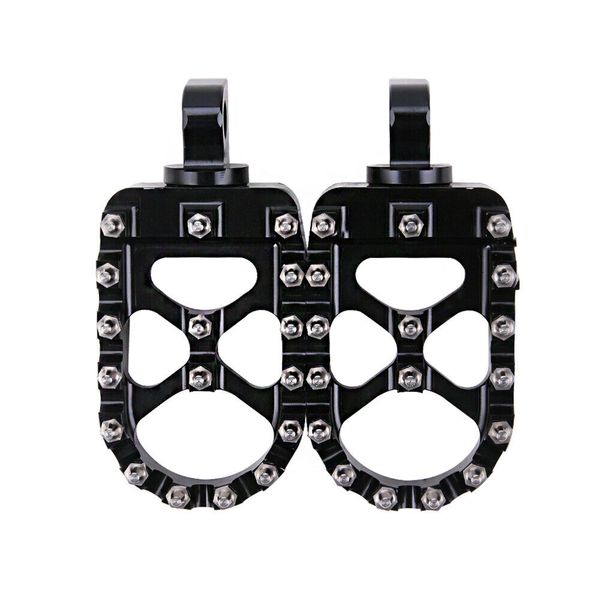 

wide mx style foot pegs rests pedals for harley dyna sportster xl883 1200