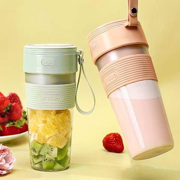 

300mlusbmultifunctional electric juicer mini portable automatic blender baby milkshake mixer meat grinder fruit juice machi