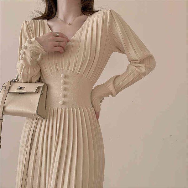 

luxury dress knitted dr's dresses french celebrity temperament in autumn winter 2022, slim and bottomed skirt, Black;gray