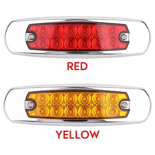

emergency lights vehemo 2021 warning light truck 12led trailer lamp side pickup camper rv dc12-24 red car waterproof1