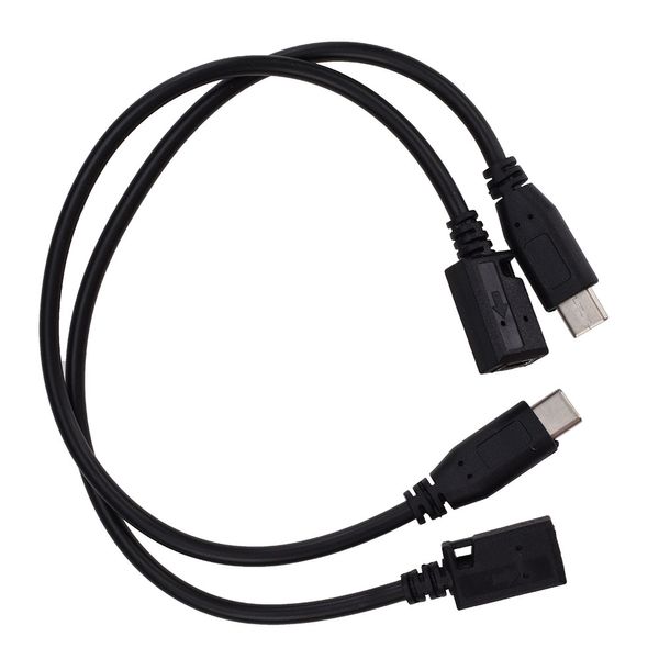 Cavo USB tipo C maschio a mini 5 pin B femmina convertitore adattatore OTG cavo cavo dati