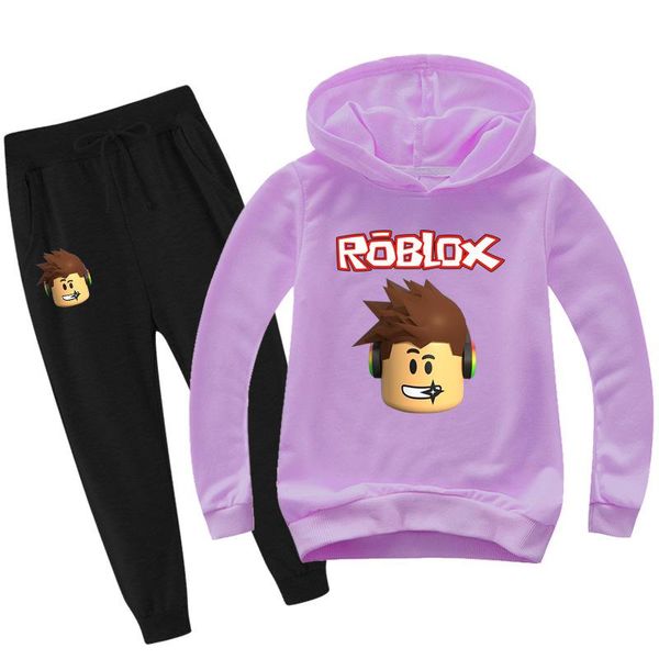 

boys and girls boys girls children's sweater robox red nose day children's cotton printed hoodie set, White