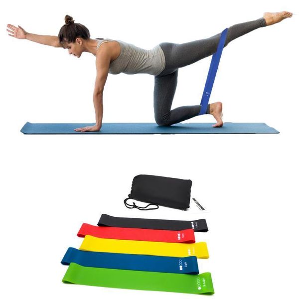 

resistance bands 5 pcs fitness latex yoga crossfit stretch strong rubber band sports home tension gym exercise training workout1