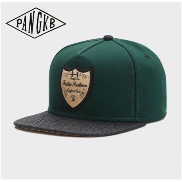 

pangkb марка problème моды регулируемого snapback шляпа хип-хоп головные уборы для мужчин взрослых женщин на открытом воздухе случайных солн, Blue;gray