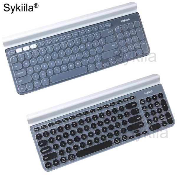 

k780 keyboard cover for k 780 wireless transparent clear black eu us film silicone tpu case slim thin english