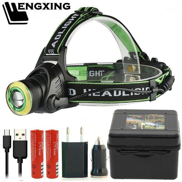 

headlamps fx-7304 xm-l t6 led headlamp sensor headlight cob micro usb rechargeable head torch lamp portable light for camping1