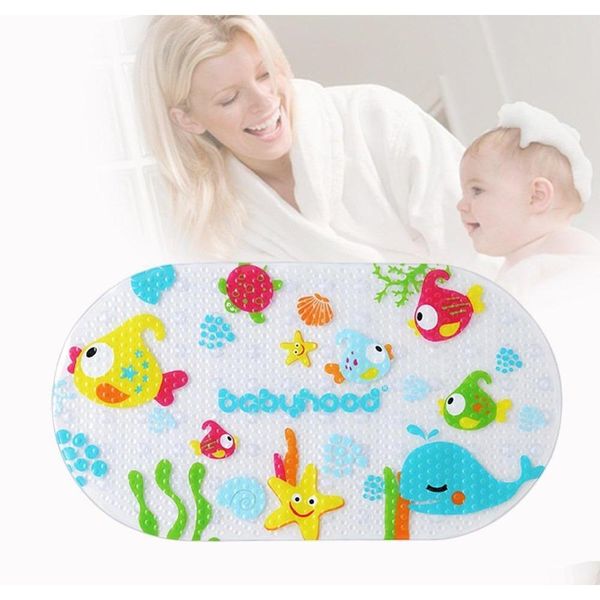 

39cmx69cm non-slip bath tub mat kids tub or shower floor m qylzgk sweet07