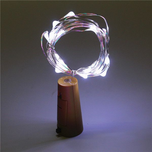 

1m 2m 3m string light rgb flash led cork shaped led copper wire stringlight wine bottle lamps waterproof led string lights