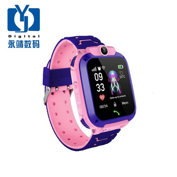 

q12 six generation children's smart students wear plug-in card ip67 waterproof watch