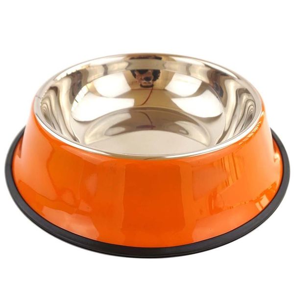 

2020 dog bowls stainless steel puppy dog feeder feeding food water dish bowl pet dogs cat new dog bow jllbnp yeah2010