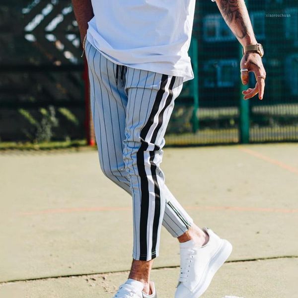 

sports pants bottoms.slim fit trousers jogger workout fitness tracksuit1, Black