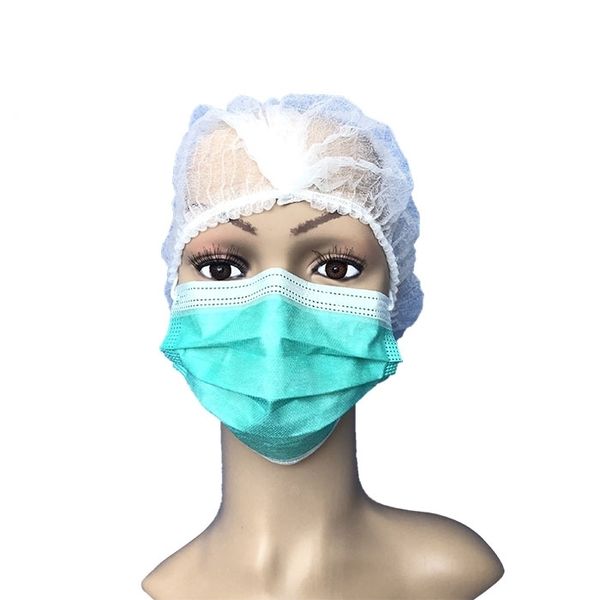 

pp disposable 17.5*9.5cm breathable surgical non woven 3 ply face mask earloop