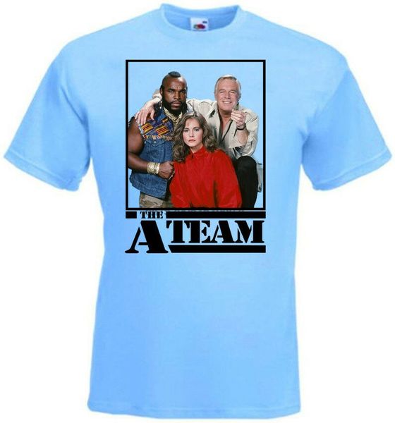 

a team v5 t-shirt light blue poster all sizes s...5xl sport hooded sweatshirt hoodie