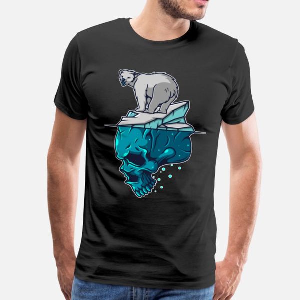 

глобальное потепление белый медведь череп изменение климата is t shirt fit крупногабаритные пользовательские tracksuit толстовка толстовка