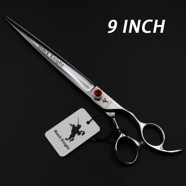 

9 inch pet scissors dog grooming scissors super sharp professional pet straight shears black knight