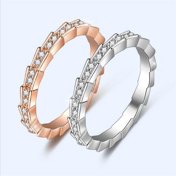 

new arrival sell luxury jewelry 925 sterling silver&rose gold fill pave white sappire party cz diamond women wedding band ring gift