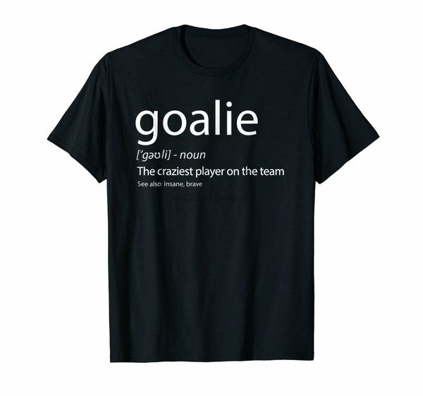 

black goalie gear shirt goalkeeper definition tshirt soccer hockey 100 cotton sport hooded sweatshirt hoodie