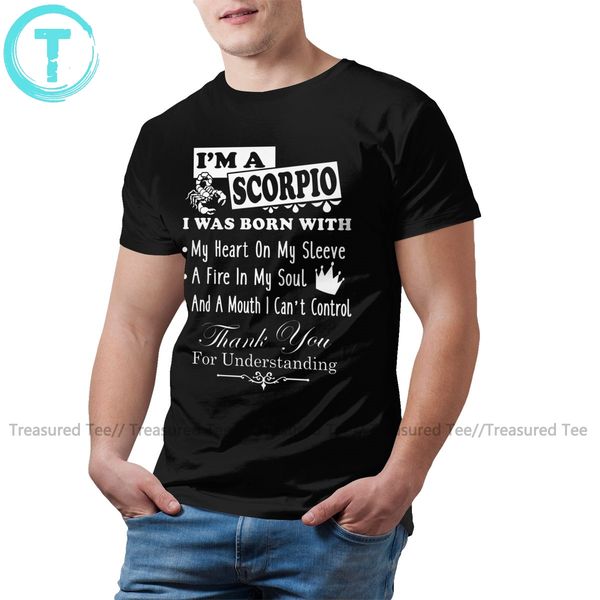 

scorpio t shirt i am a scorpio t-shirt short sleeve print tee shirt oversize funny man casual tshirt sport hooded sweatshirt hoodie
