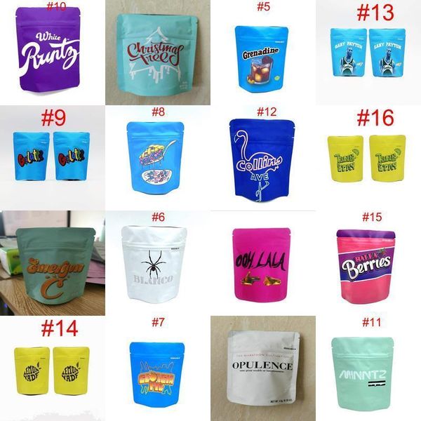 

runtz 3.5g lemonnade bag empty packaging white bags edibles grandiflora local mylar minntz wmtakb bdebaby