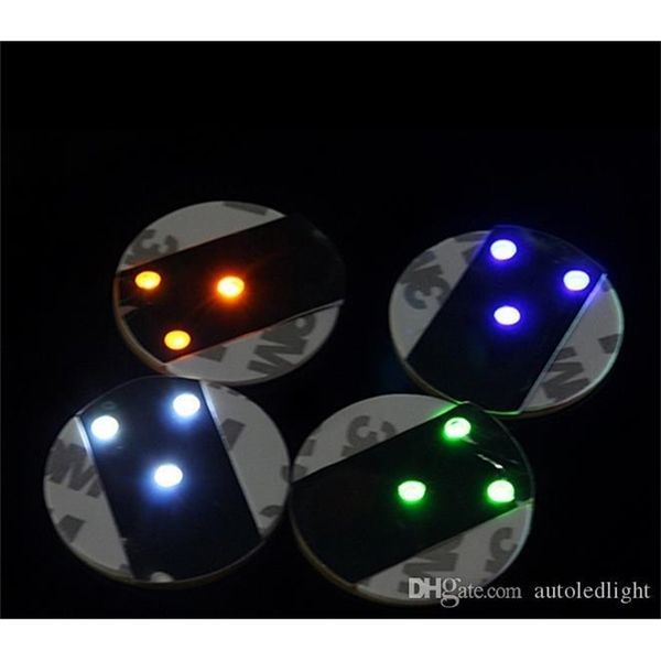 

light up led flashing bottle 3m sticker mug coaster cup mat for holiday party bar clubsacxw