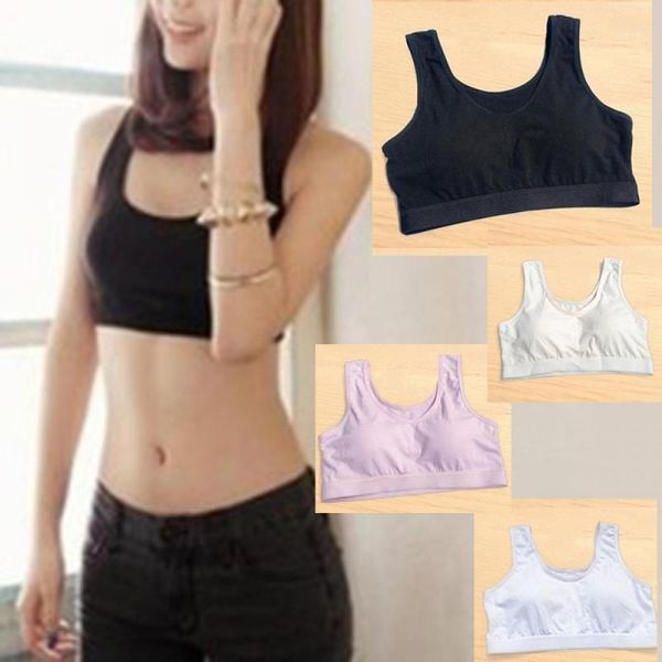

fashion smart cozy seamless sports leisure boob tube bra support nude new arrival1, Black;white