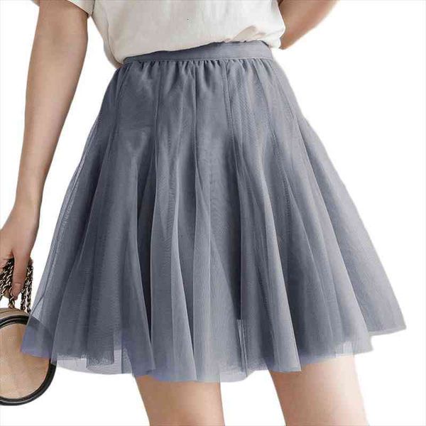 

Mesh Midi Skirts Women Faldas Mujer Mini Pink Gray Black Skirt Woman Clothes Short Spodnica Jupe Femme Saias
