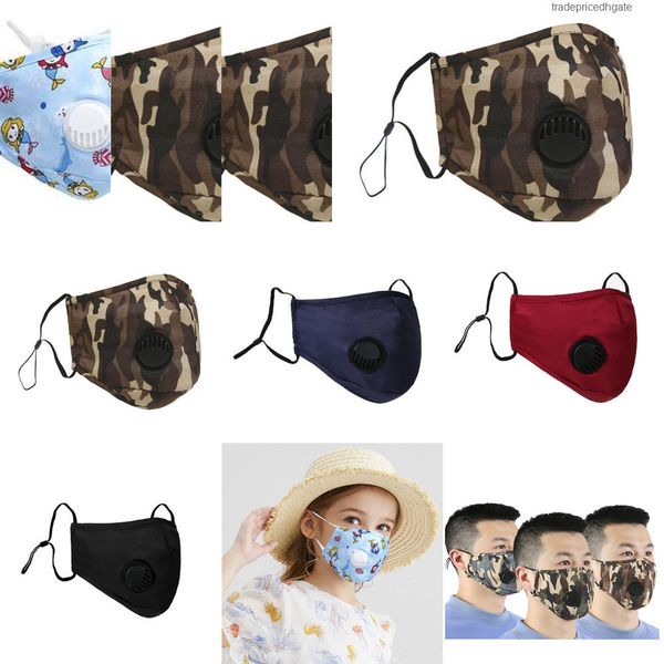 

5 adults silk filter mouth colors ice valve face mask pm2.5 reusable windproof washab bn2l 2rpi