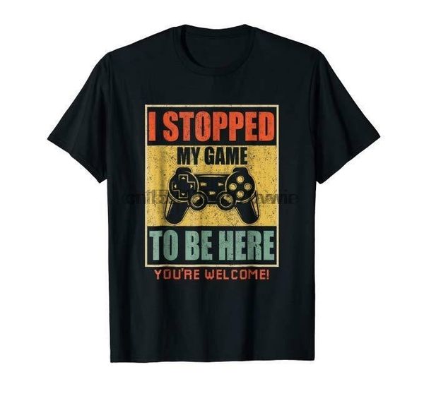 

vintage retro video game t-shirt i sed my game to be here sport hooded sweatshirt hoodie