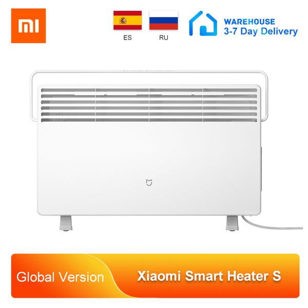 

original xiaomi mijia electric heater smart heater 2200w 220v handy heater radiator home room fast fireplace warming fan