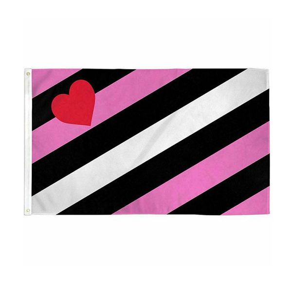 Pride Girl LGBTQIA BDSM 3x5 FT Banner 90x150cm Festival Festival Presente 100D Poliéster Impresso Hot Selling!