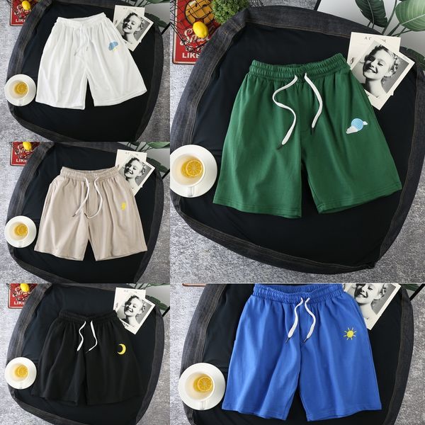 

модные бренд ins пяти точек случайных шорт pantsshorts спортивных брюки мальчики летом рыхлая тенденция хип-хоп чистая красную пару универса, Blue