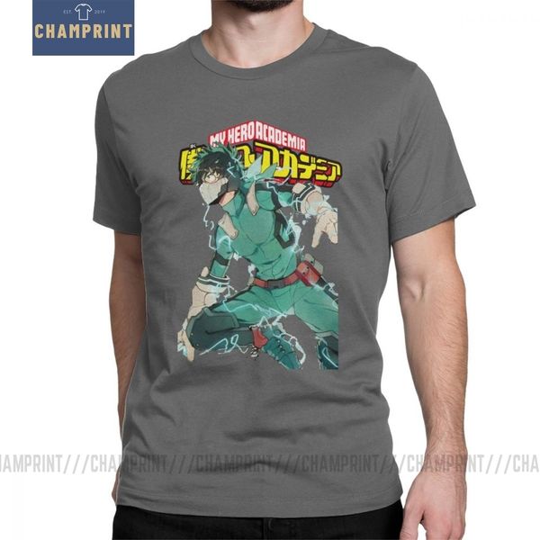 

man's t shirts my hero academia t-shirt deku full cowl tee shirt casual short sleeves purified sport hooded sweatshirt hoodie