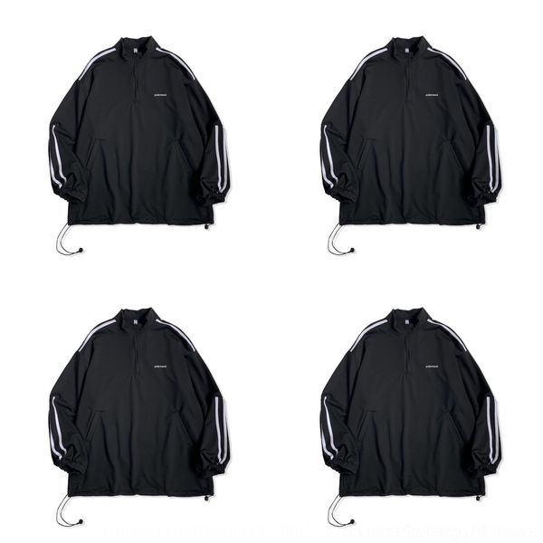 

ngbjq ins super fire net red man's havjo is thineasy tiktok 2020new jacket autumn tide and jacketstyle season sportswear jacket spring, Black