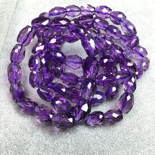

grade 6a natural olive shaped hard cut for crystalcrystal crystalgirls grade 6a natural amethyst olive shaped hard cut amethyst bracelet for, Golden;silver