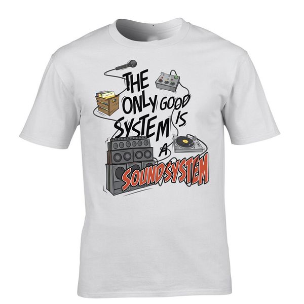 

music t shirt the only good system is a soundsystem dub culture reggae sportswear tee shirt sport hooded sweatshirt hoodie