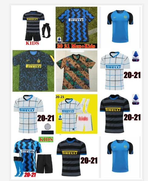 

men kids kit #9 lukaku soccer jersey lukaku vidal barella lautaro eriksen alexis 20 21 football shirt 2020 2021 hakimi uniforms, Black;yellow