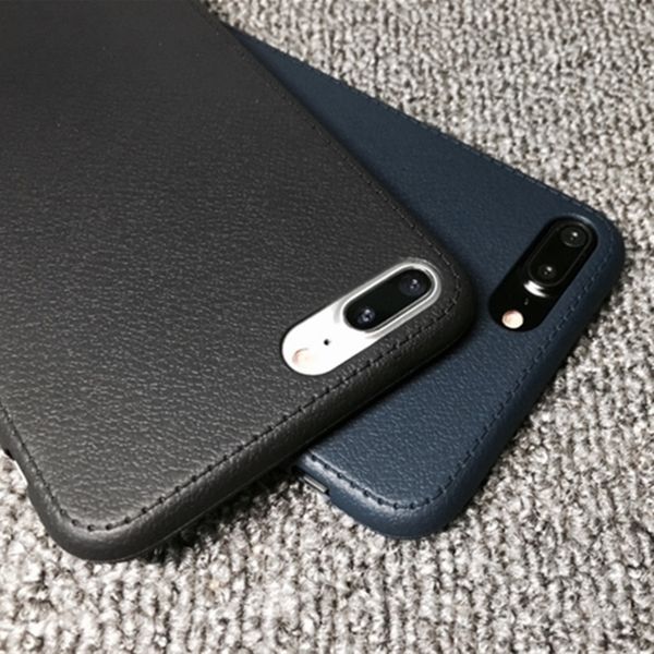 

vipluxury ultra-thin leather phone for iphone 11 12 pro max xs xr x 7 8 6 6s 7plus plus back cover shockproof case funda coque