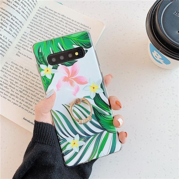 

flykylin кольцо стенд красочные цветы чехол для samsung galaxy m10 a10 a20 a30 a50 a70 задняя крышка s8 s9 s10 плюс телефон bbyobn bwkf