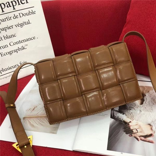 

designer women's shoulder bags small square clutch leather messenger bag diagonal pattern pillow bag women'sshoulder bags chain ba